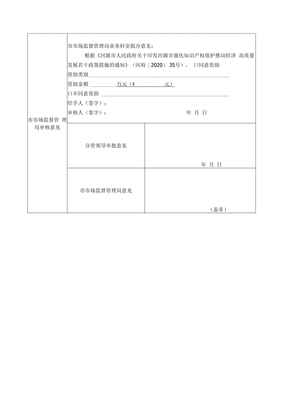 河源市新设专利代理机构、新聘专利代理师资助申请表.docx_第2页