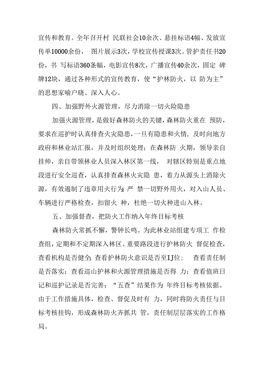 森林火灾隐患排查整治工作总结 20篇.docx_第3页