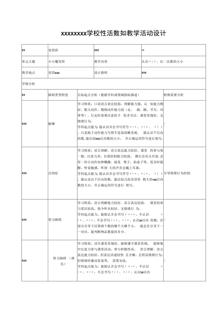 比较数的大小教学设计公开课教案教学设计课件资料.docx_第1页