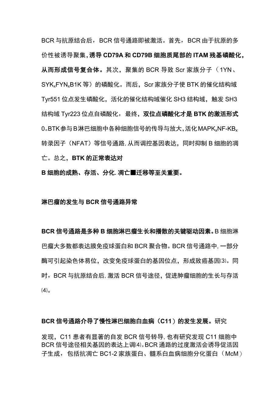 布鲁顿酪氨酸激酶抑制剂BTK抑制剂的作用机制2024.docx_第2页