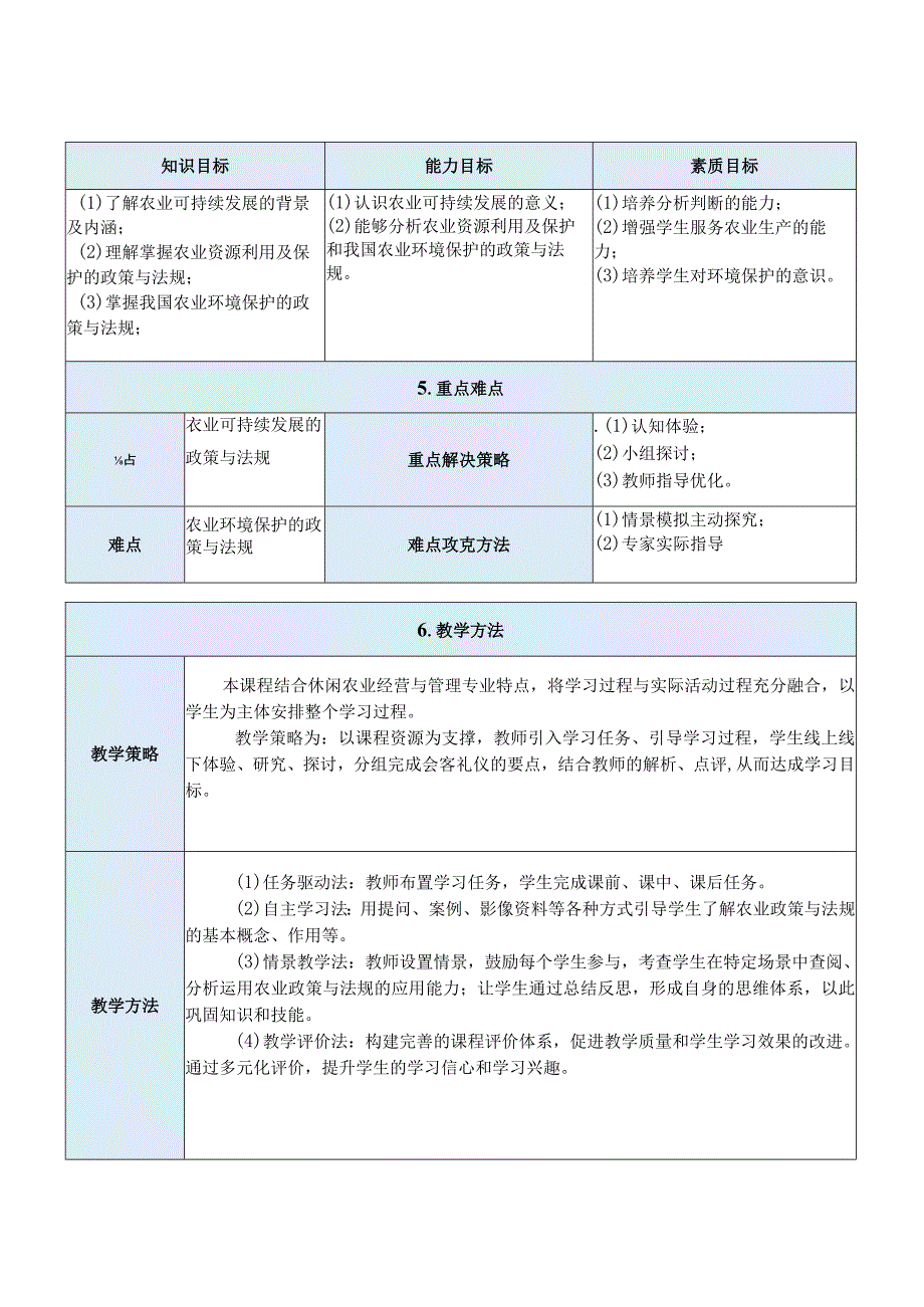 农业政策与法规任务七教案：农业资源和法规保护政策与法规.docx_第3页