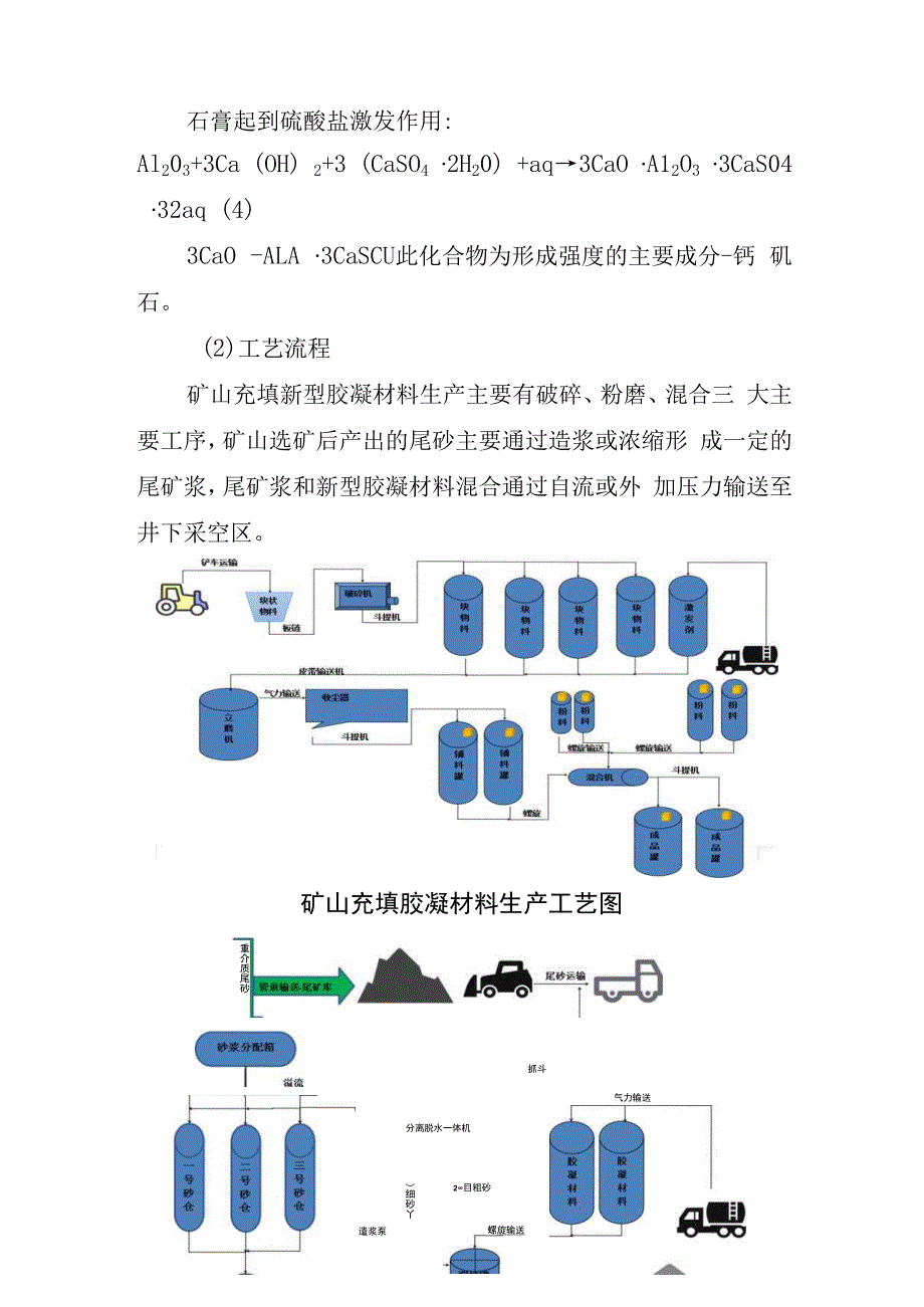 矿山充填新型胶凝材料协调处置利用尾矿工艺技术.docx_第3页