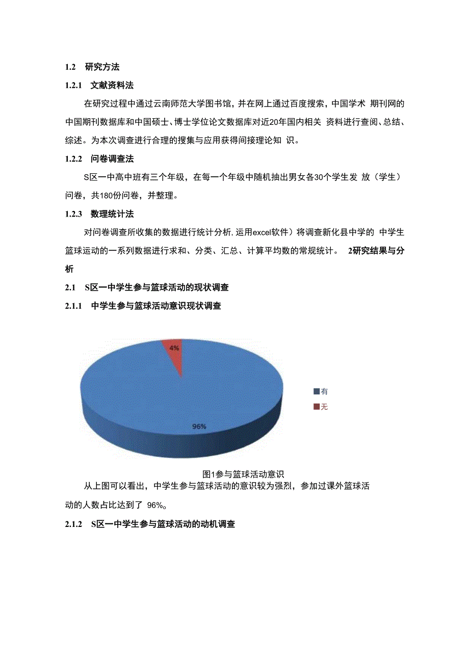 【《S区一中课外篮球运动开展状况的调查与探析4300字》（论文）】.docx_第2页