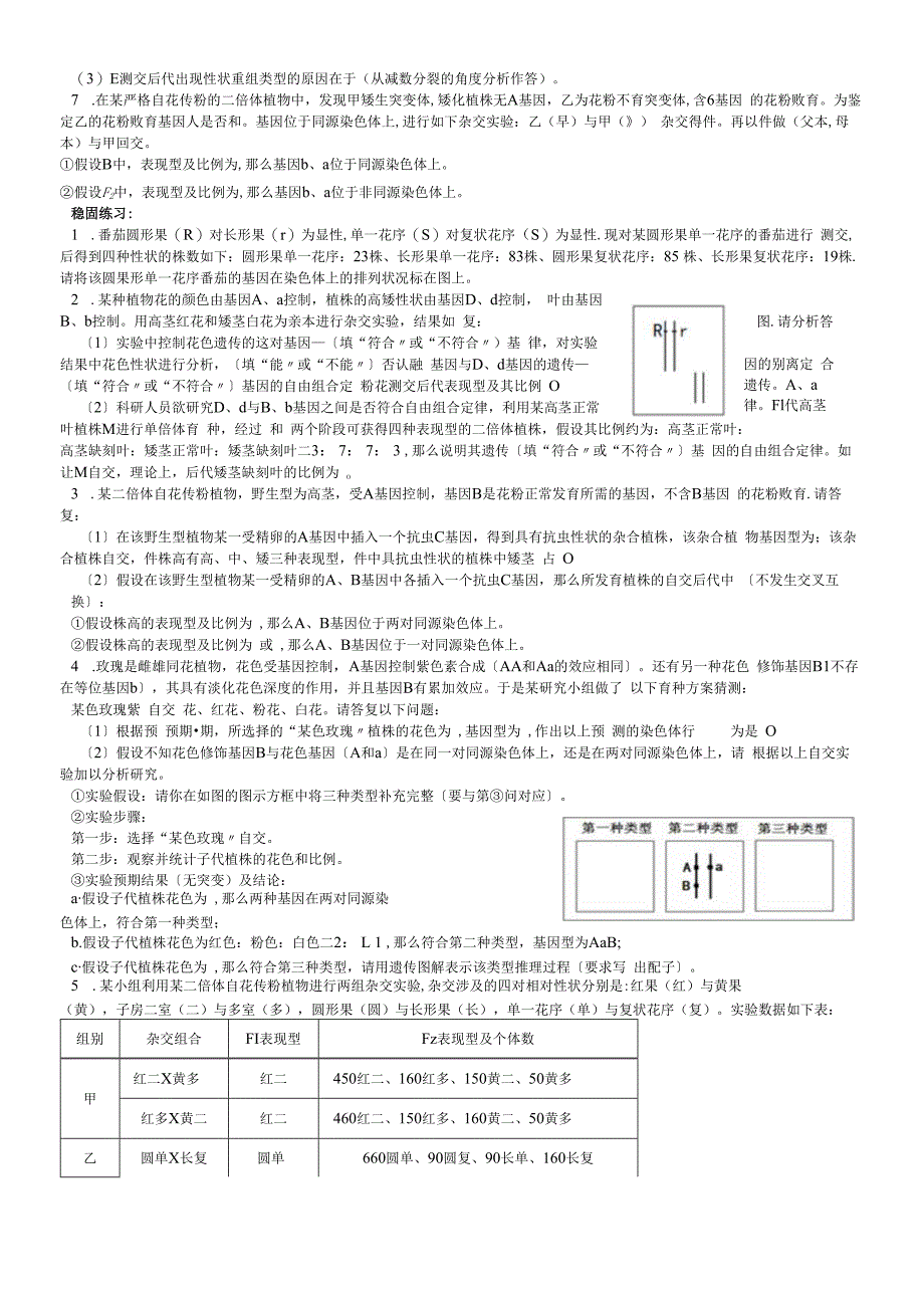 基因自由组合的验证和探究.docx_第2页