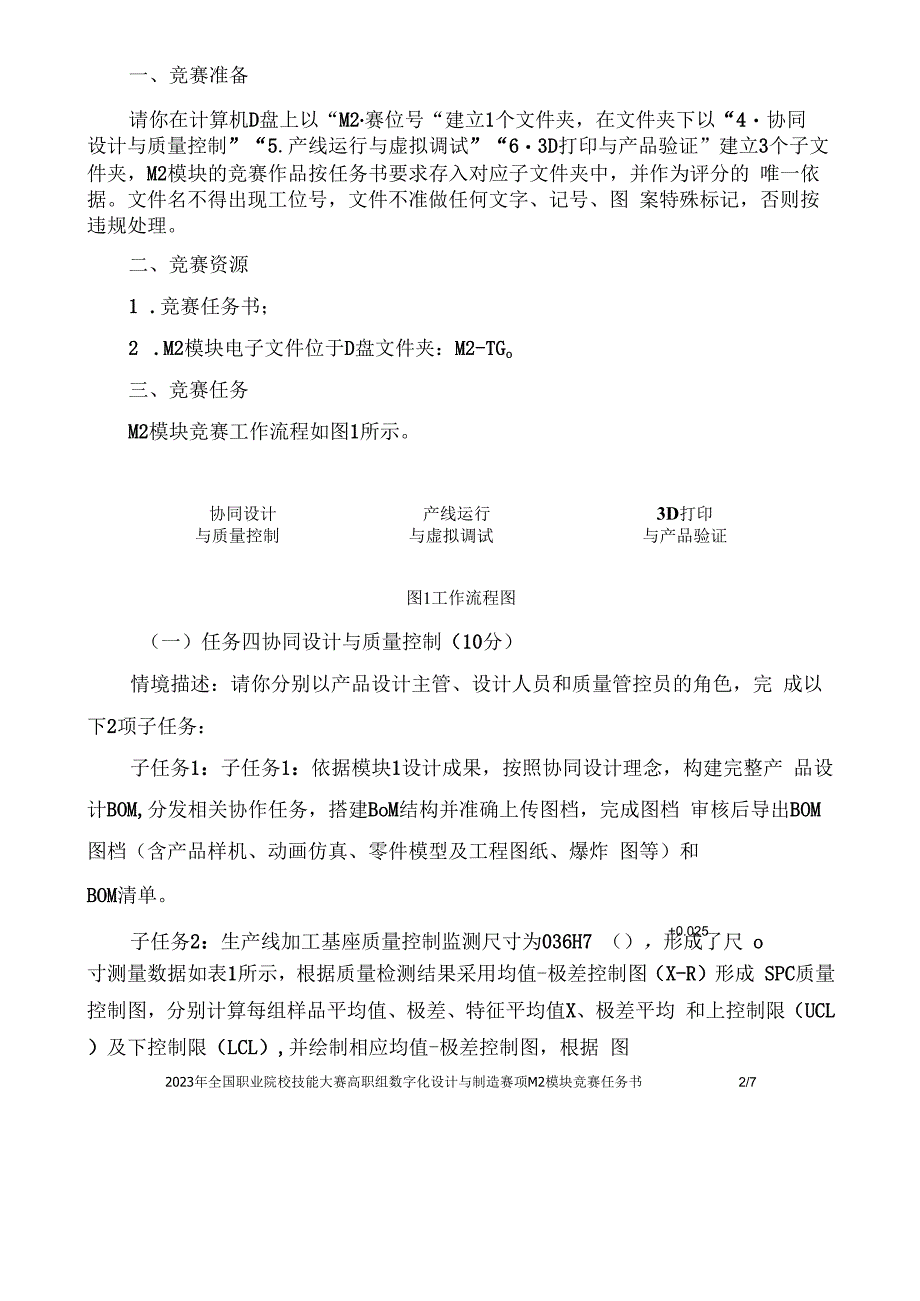 （全国职业技能比赛：高职）GZ013数字化设计与制造赛项赛题第10套教师赛M2.docx_第3页