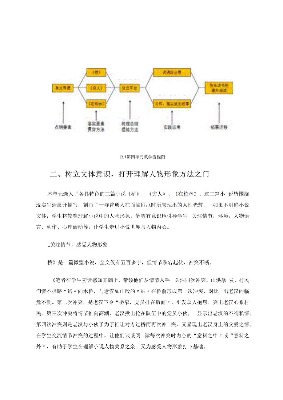 文体意识：小说单元教学的金钥匙 论文.docx_第3页