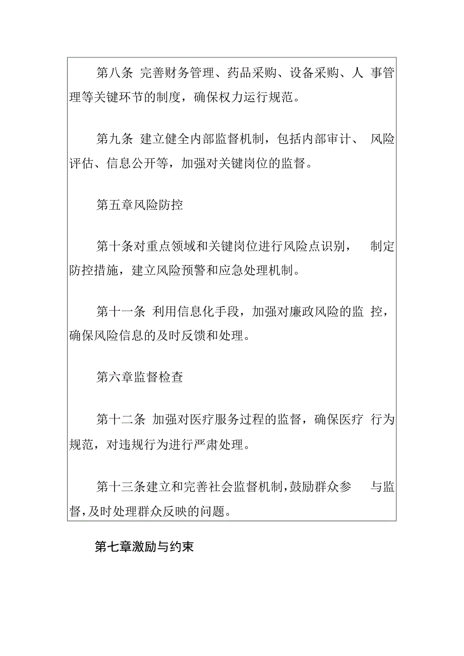 2024医院卫生院廉政和反腐败管理制度（最新版）.docx_第3页