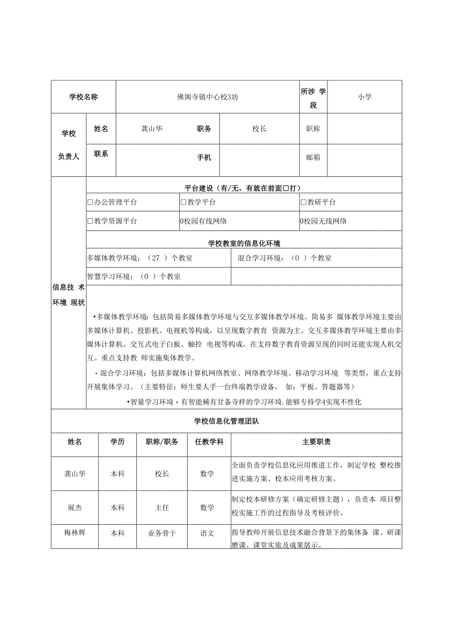 中小学教师信息技术应用能力提升工程0项目整校推进规划模板.docx_第3页