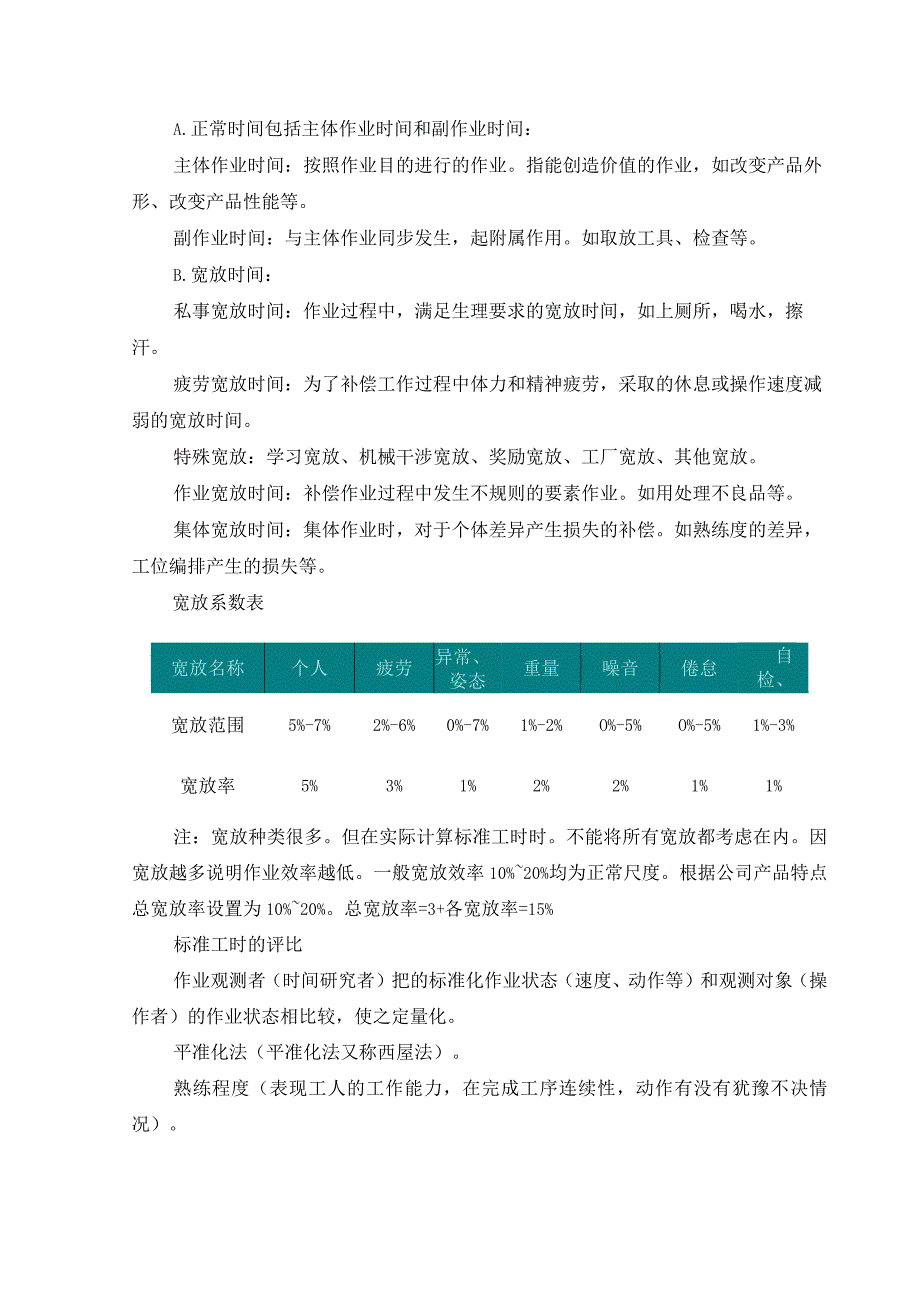 标准工时概念、作用及常见的计算方法总结.docx_第3页