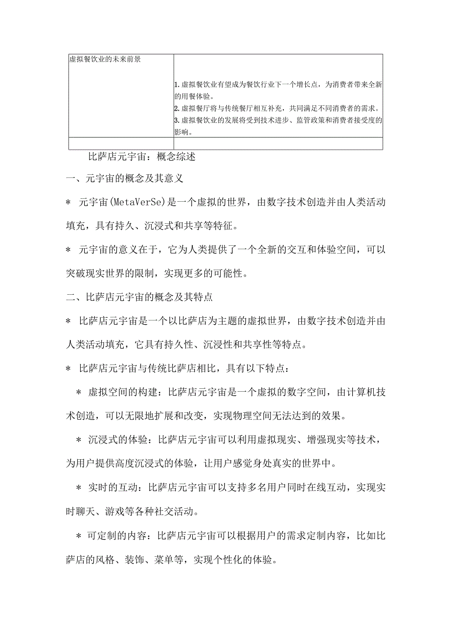 比萨店元宇宙与虚拟餐厅探索.docx_第3页