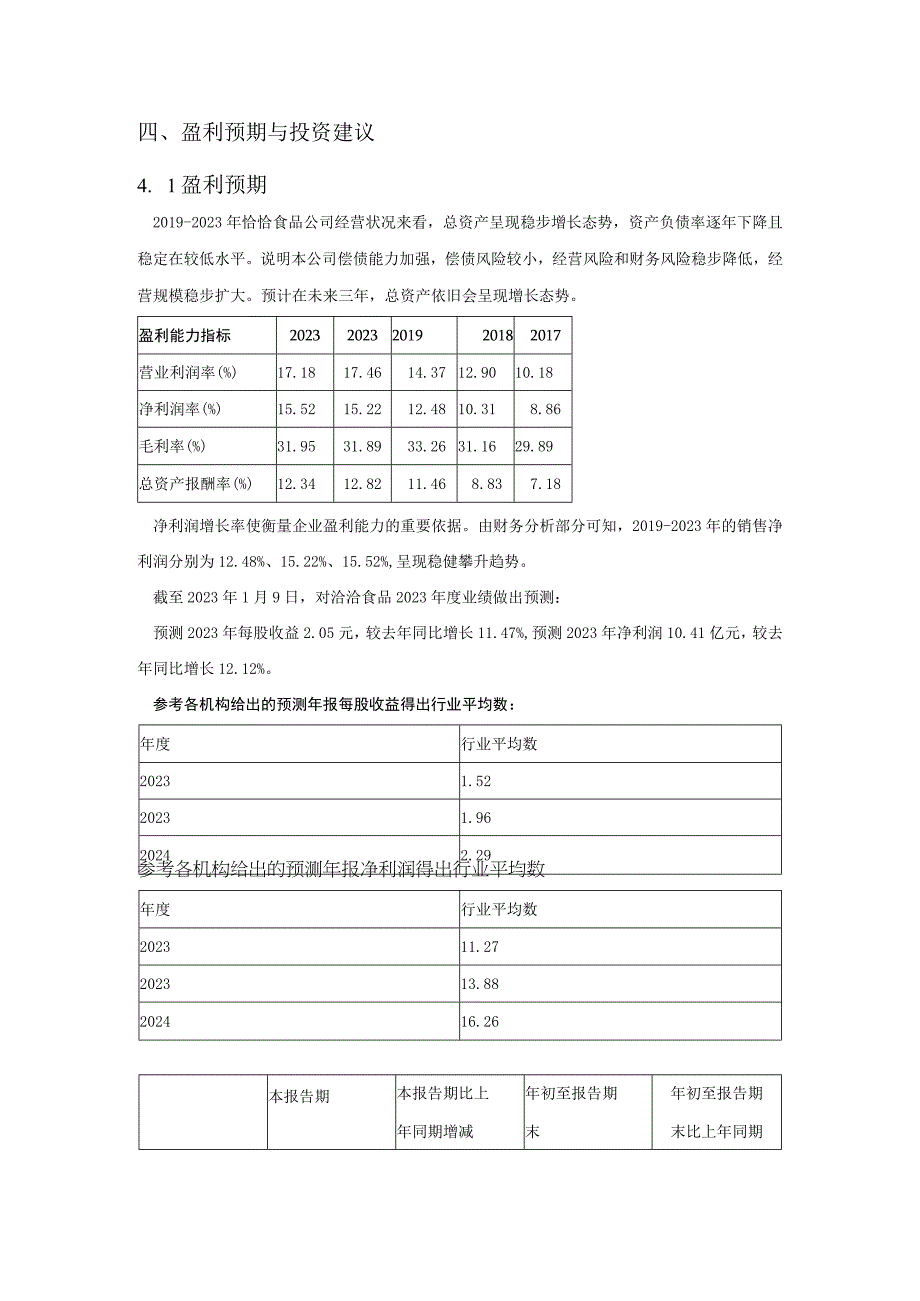 洽洽食品盈利分析.docx_第1页