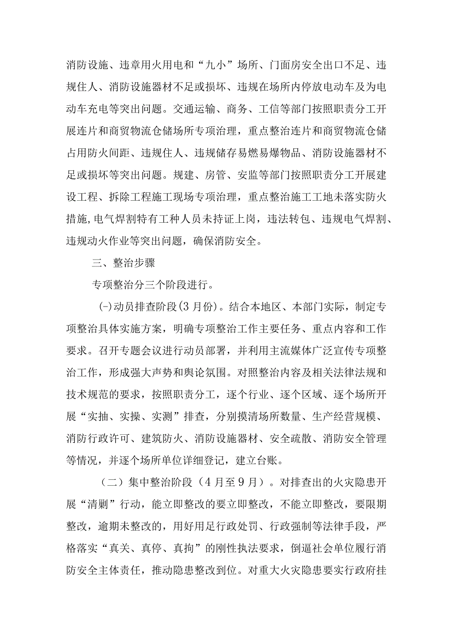 消防安全专项整治行动工作方案.docx_第3页