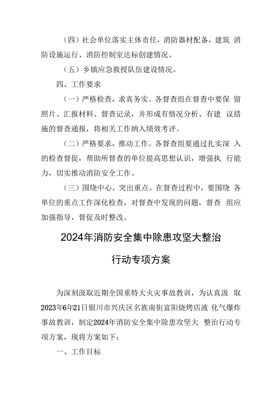 娱乐场所2024年《消防安全集中除患攻坚大整治行动》专项方案 汇编7份.docx_第2页