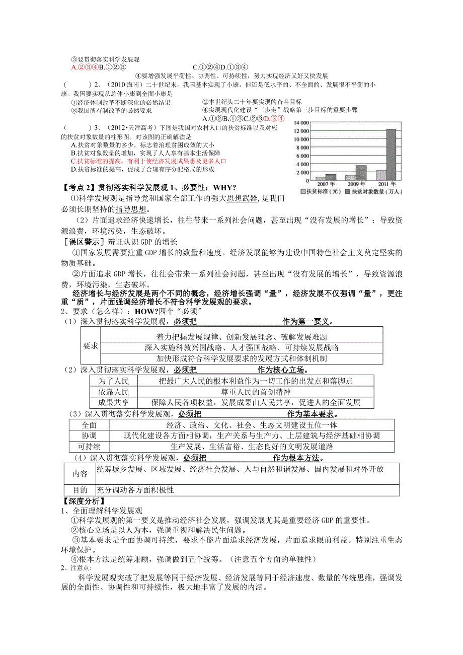 第10课《科学发展观与小康社会的经济建设》考点解读.docx_第2页