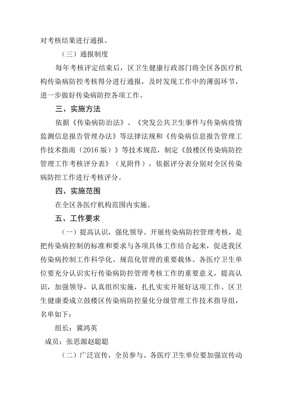 鼓楼区传染病防控工作管理考核实施方案.docx_第2页