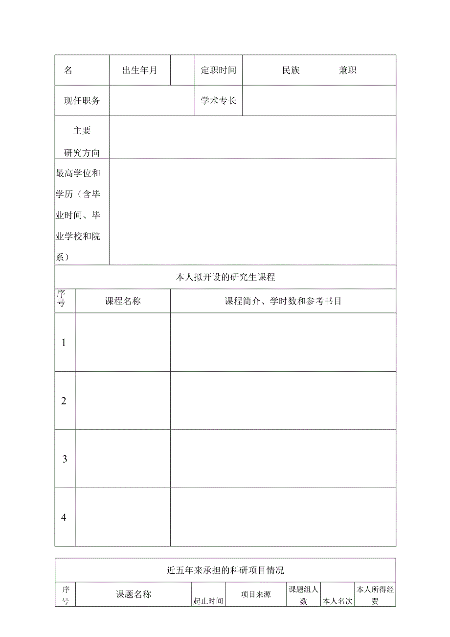 闽南师范大学硕士研究生指导教师申请表.docx_第3页