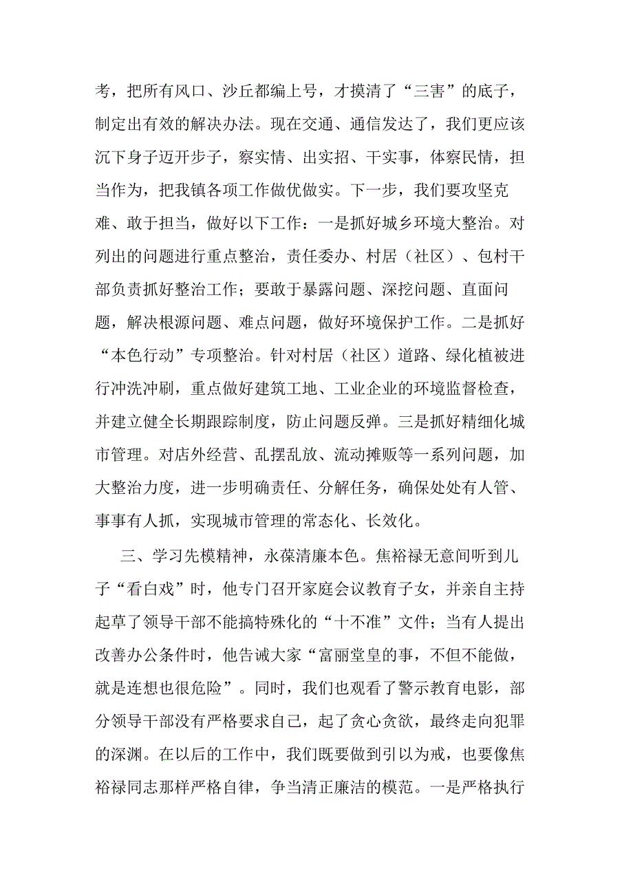 镇长在镇主题教育集中学习研讨会议上的发言二篇.docx_第2页