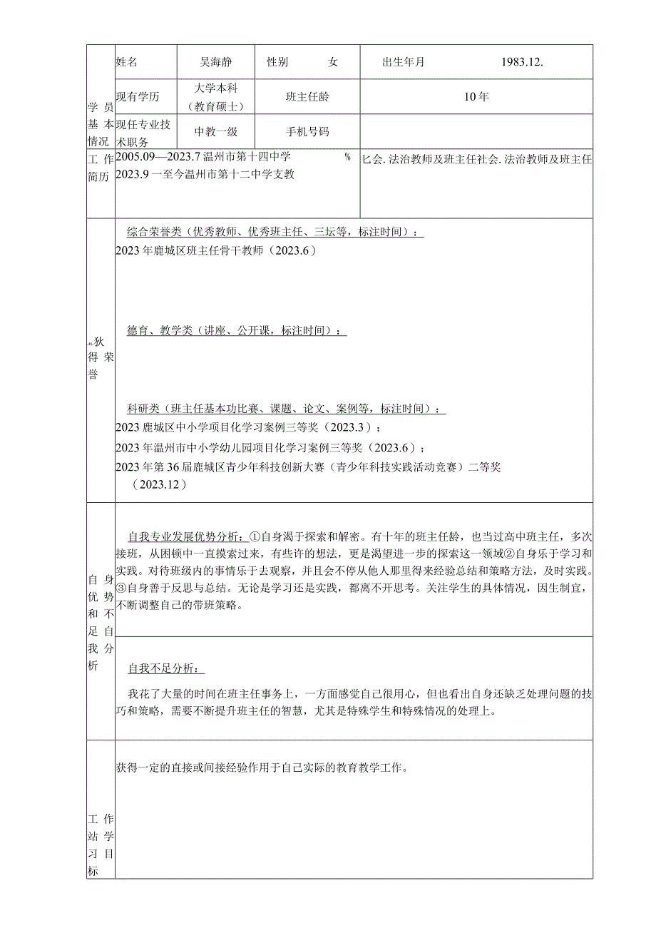 王倩名班主任工作室研修规划书.docx_第2页