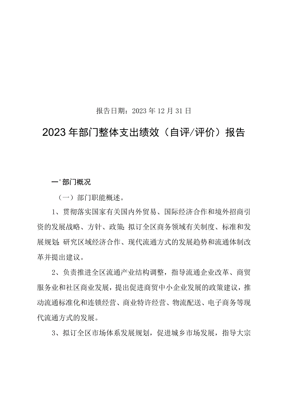 部门单位整体支出绩效自评评价报告.docx_第2页