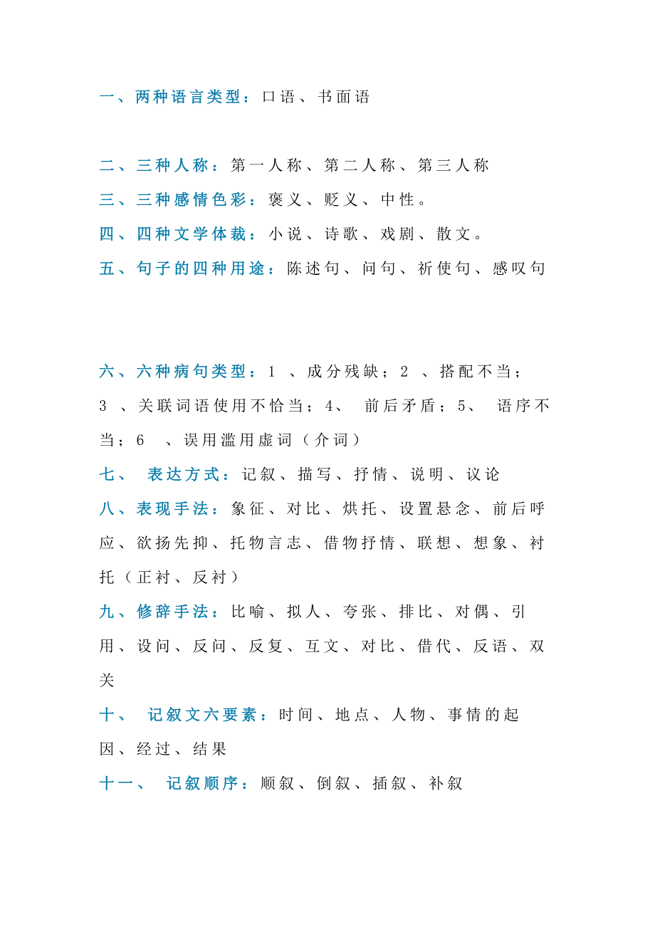 小学语文超全36条知识点总结.docx_第1页