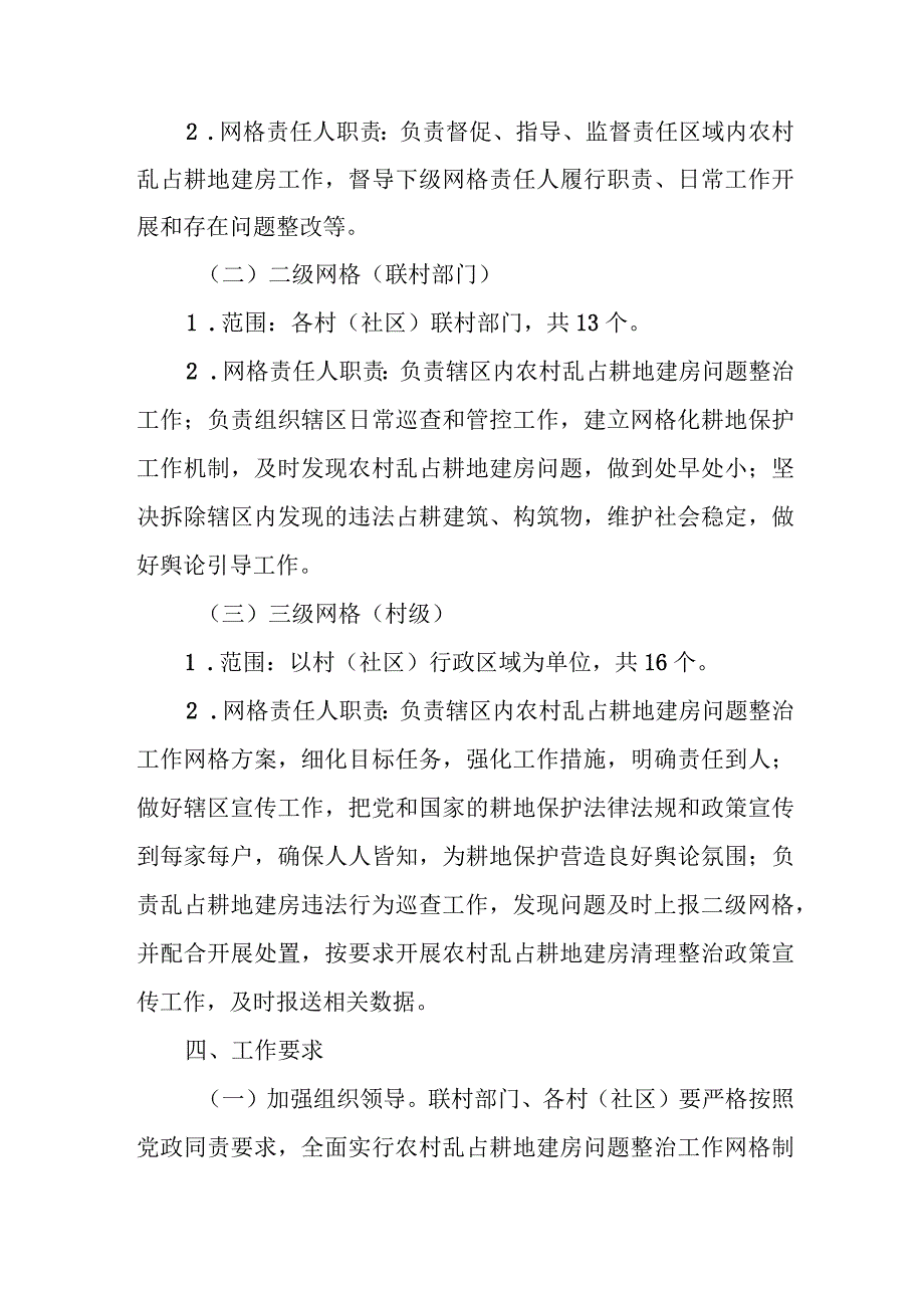 XX镇遏制农村乱占耕地建房工作网格化管理实施方案.docx_第2页