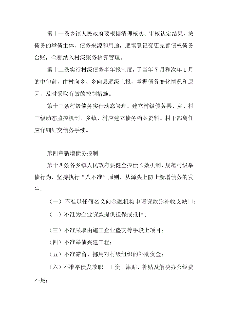 XX县村级债务管理办法.docx_第3页