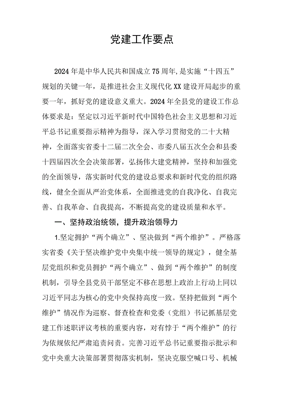 党建工作要点.docx_第1页