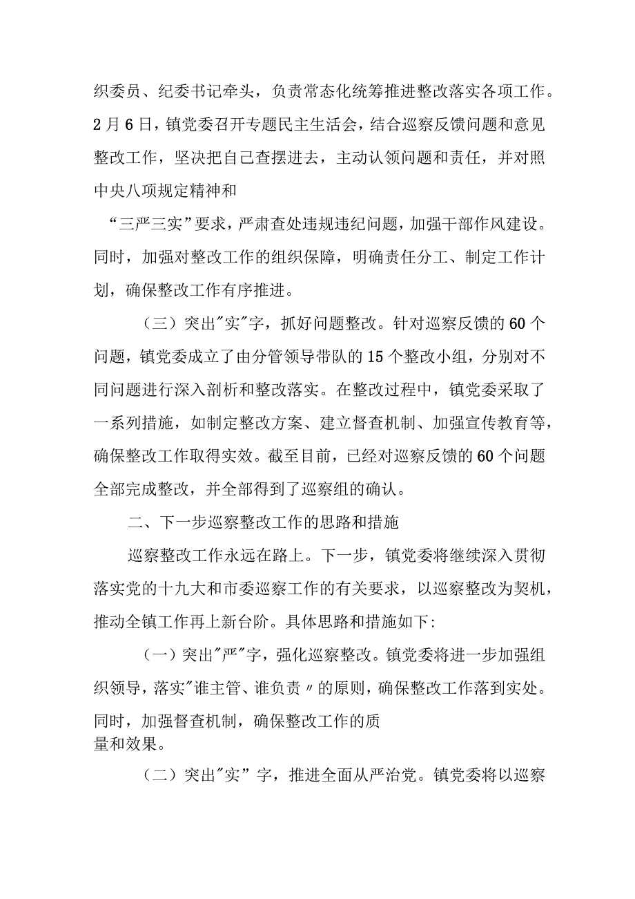 乡镇党委巡察整改情况报告.docx_第2页