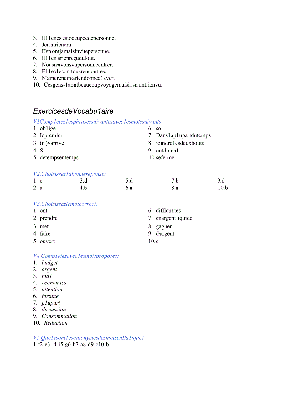 法语综合教程2课后练习答案L2.docx_第3页