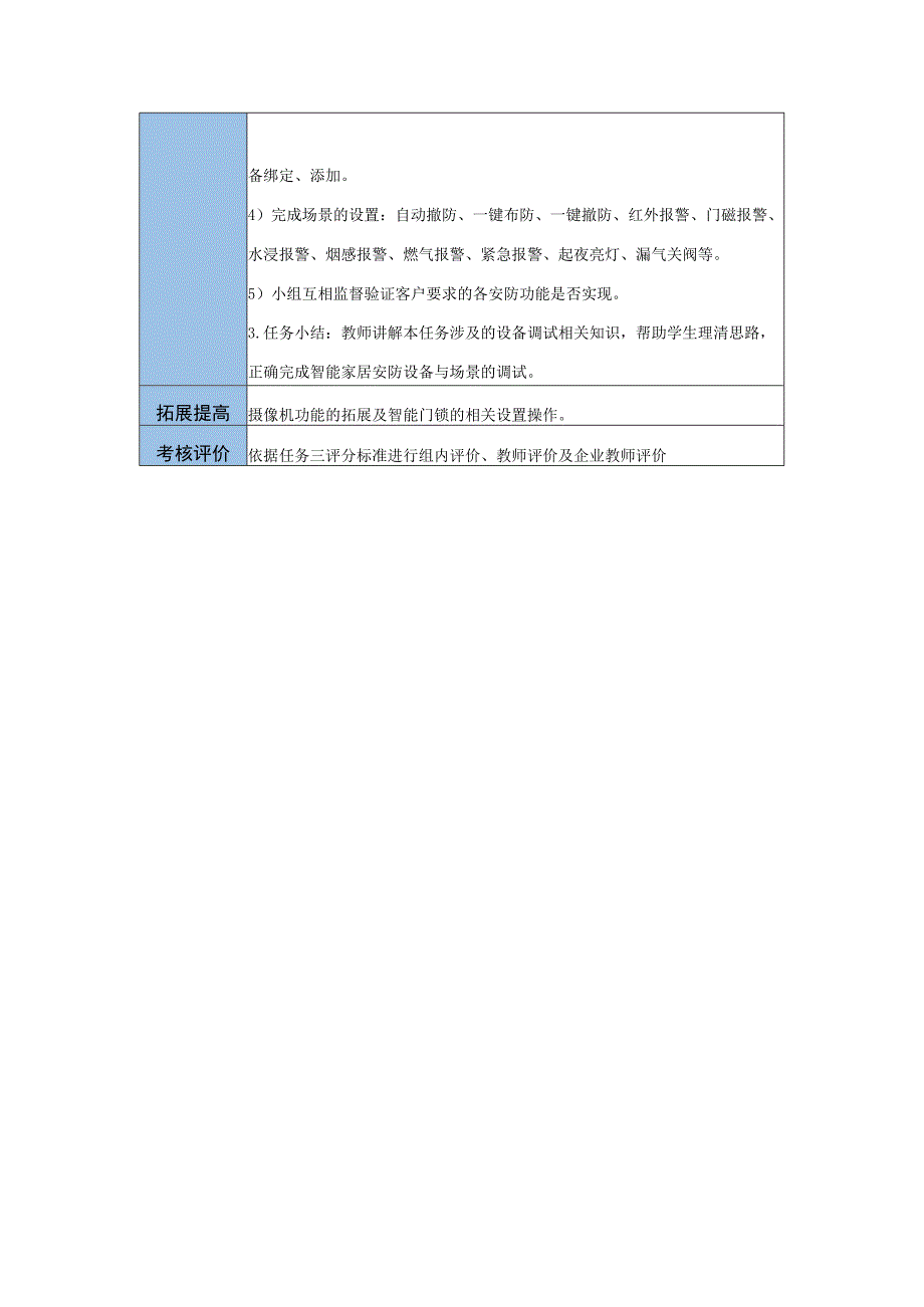 智能家居设备安装与调试 教案 项目四 任务三 设备安装.docx_第3页