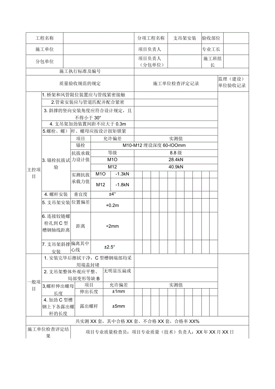 支吊架制作施工验收用表汇总.docx_第2页