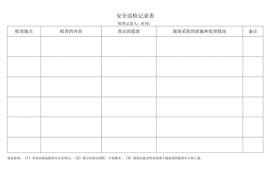 日常安全检查记录表.docx_第3页