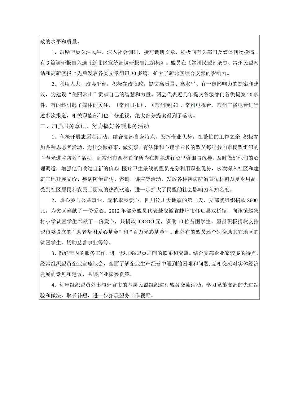 常州民盟基层组织概况表.docx_第2页