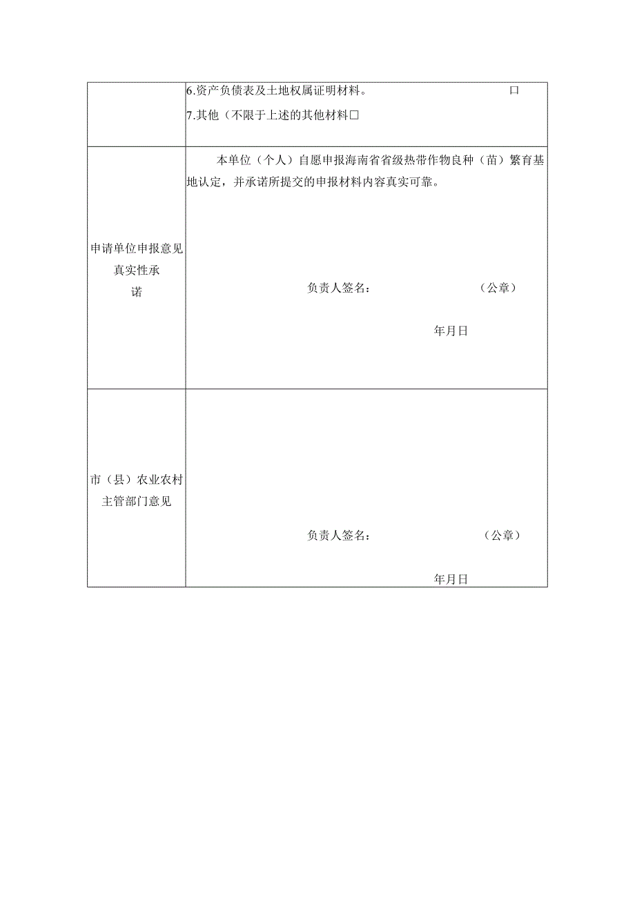 海南省省级热带作物良种苗繁育基地热带优异果蔬展示示范基地认定申请书.docx_第3页