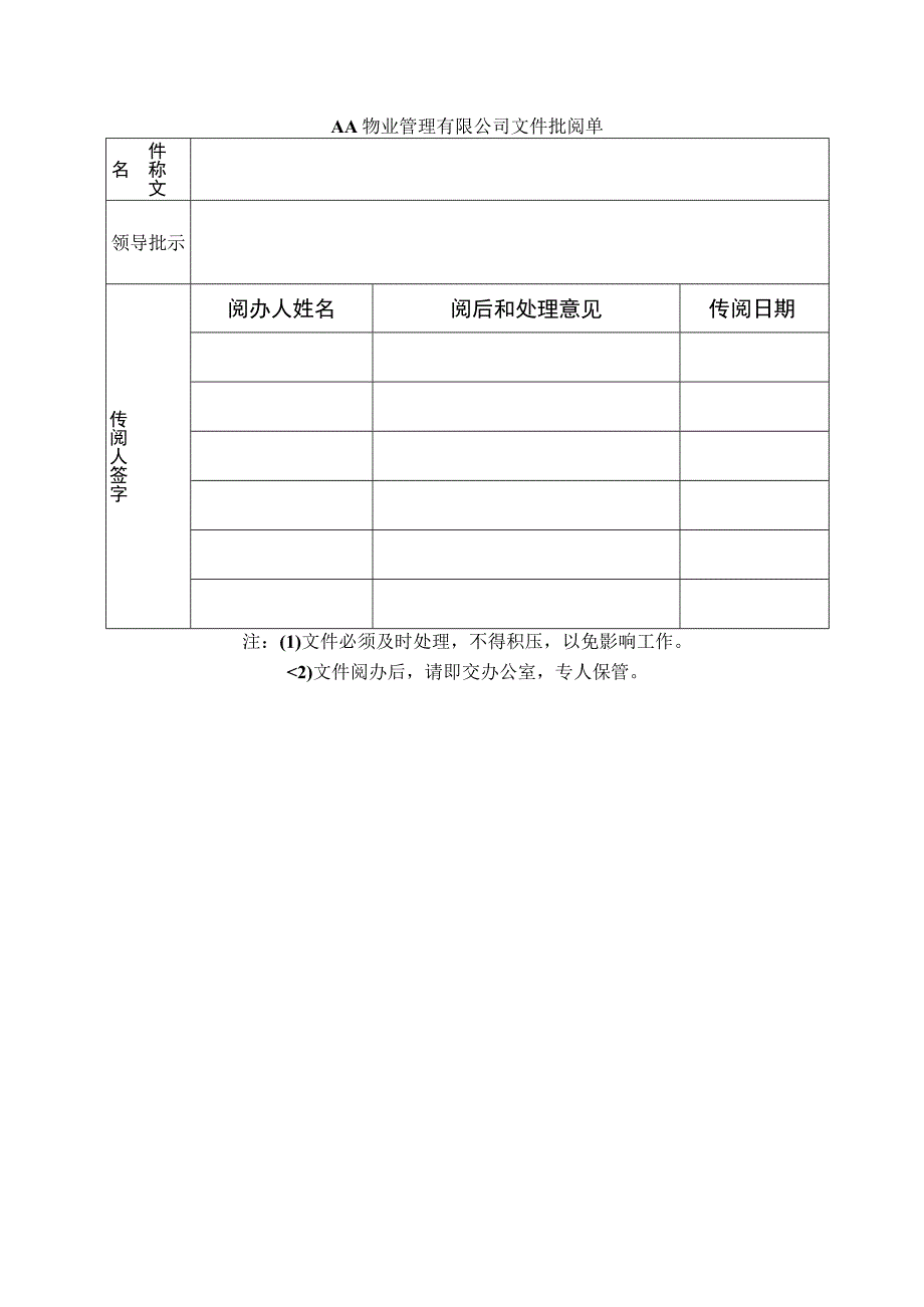 物业公司计划方案总结受理作业规范及工作计划管理方案.docx_第2页