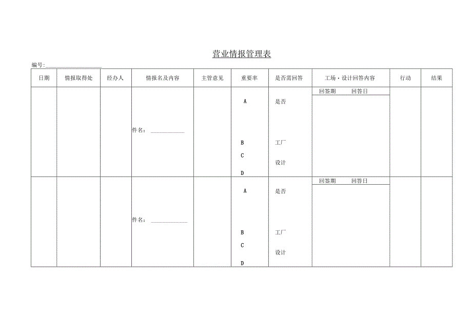 营业情报管理表.docx_第1页