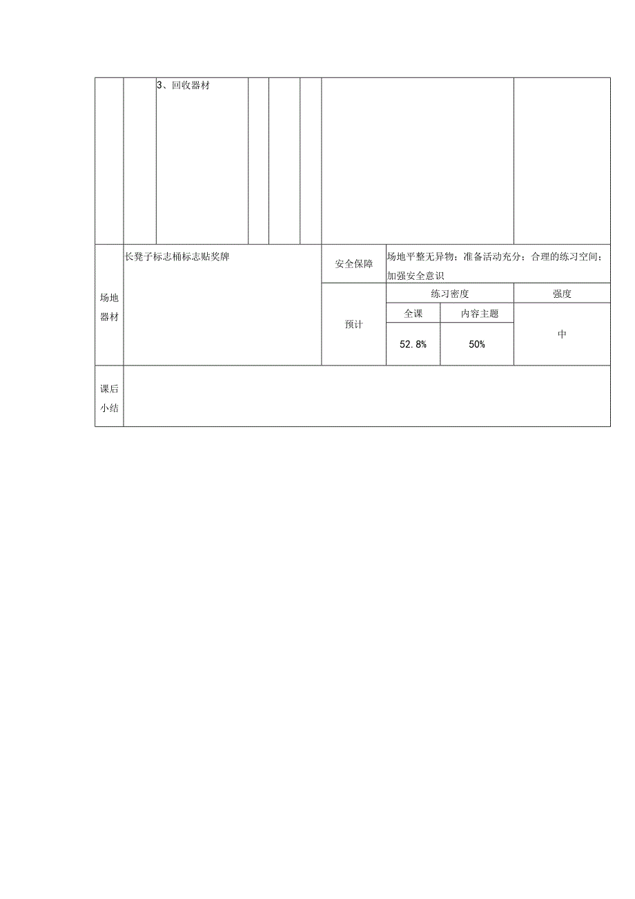 自然地形跑 教案表格式 体育五年级上册.docx_第3页