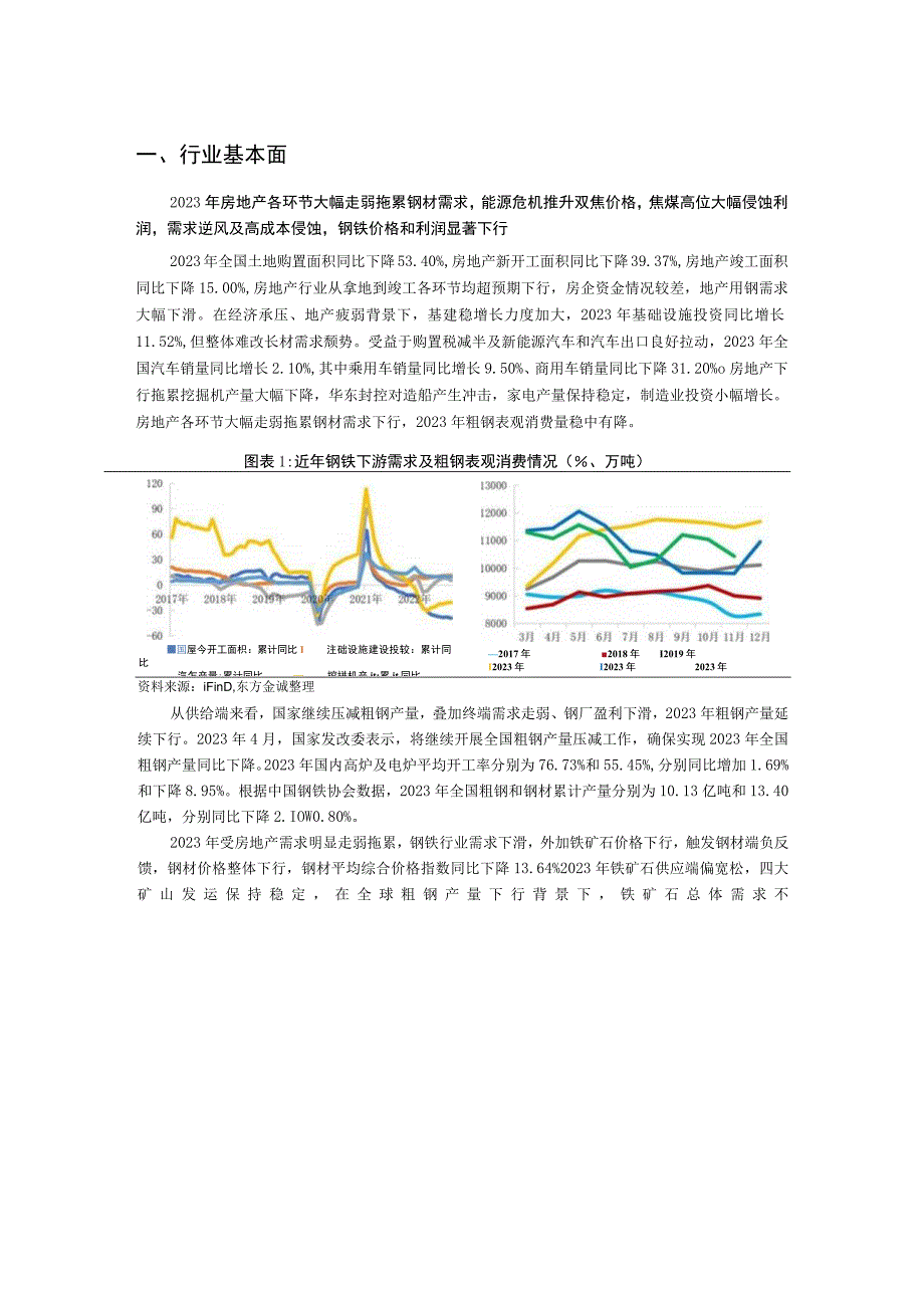 行业报告东方金诚：钢铁行业信用风险回顾与2023年展望_市场营销策划_重点报告20230501_.docx_第2页