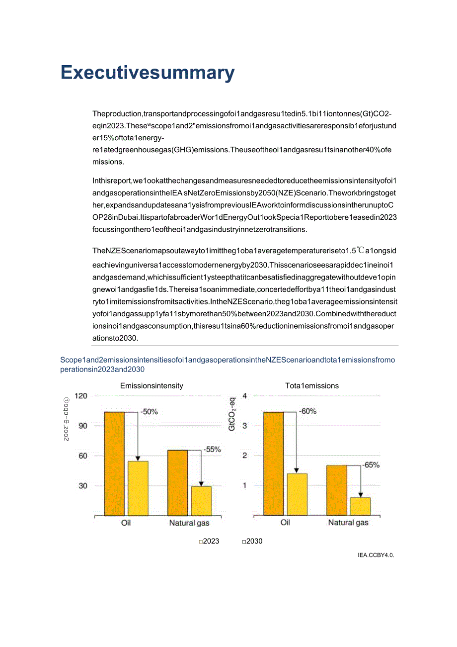 行业报告国际能源署净零转型时期石油和天然气运营的排放英2023_市场营销策划_重点报告2.docx_第2页