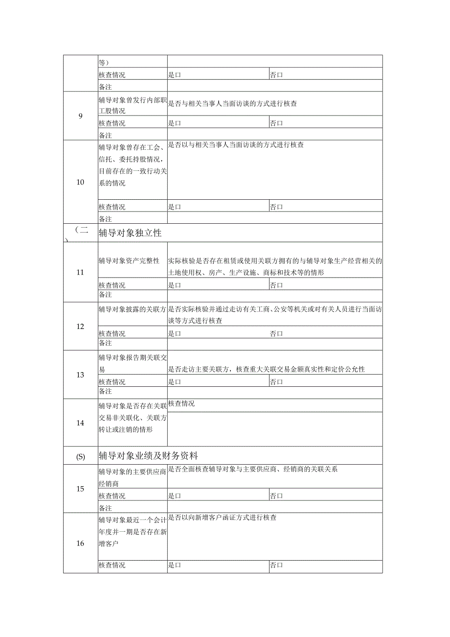 辅导机构尽职调查工作核对表.docx_第2页