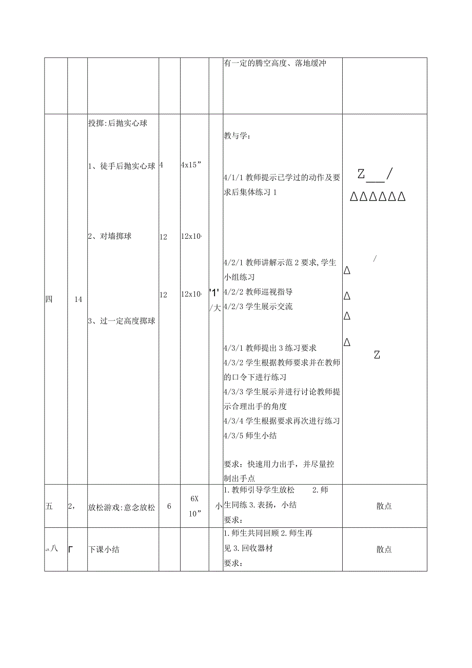 蹲踞式跳远 教案表格式体育五年级上册.docx_第2页