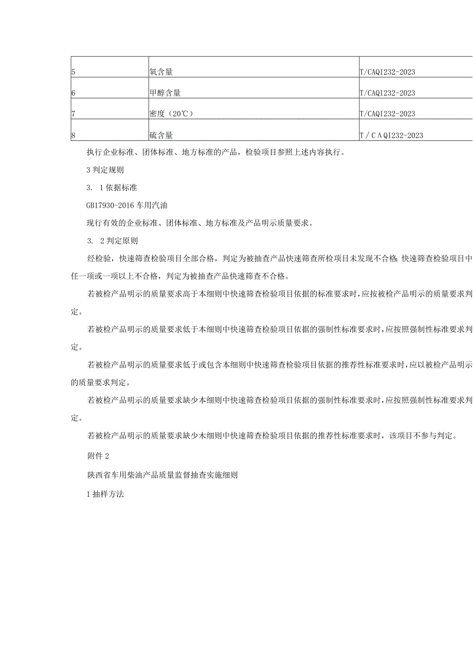 车用汽柴油产品质量监督抽查与快速检测筛查实施细则.docx_第3页