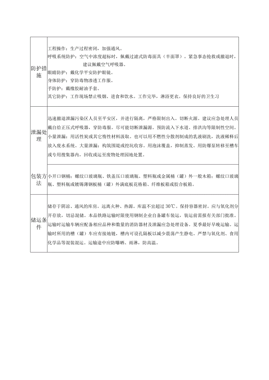 二甲苯特性简介表2023版.docx_第2页