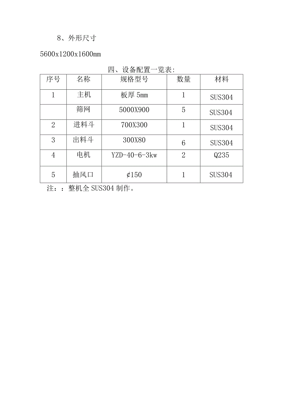 25t振动筛 FS 5000x900型方形筛.docx_第2页