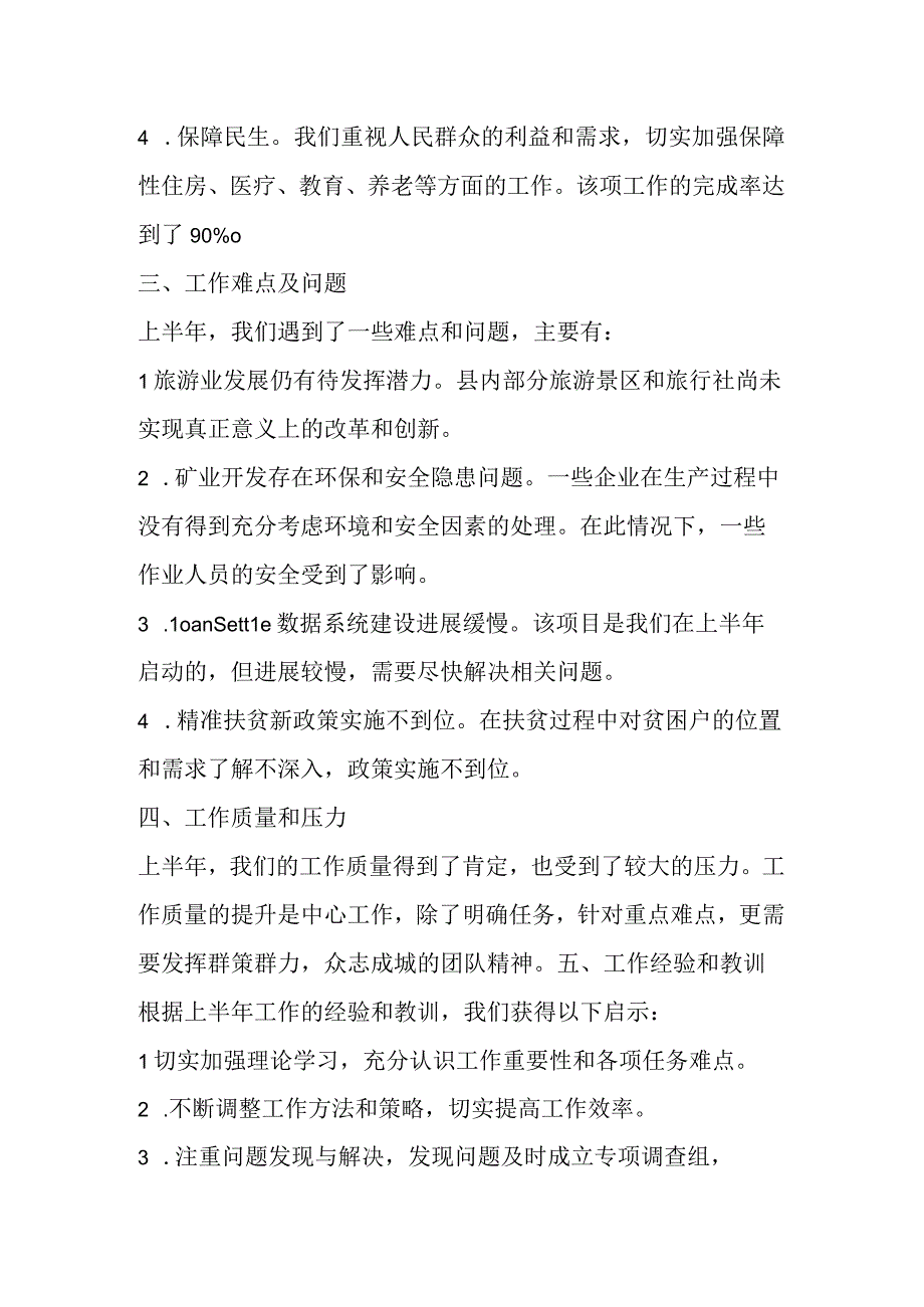 县政府上半年工作总结下半年工作计划.docx_第2页