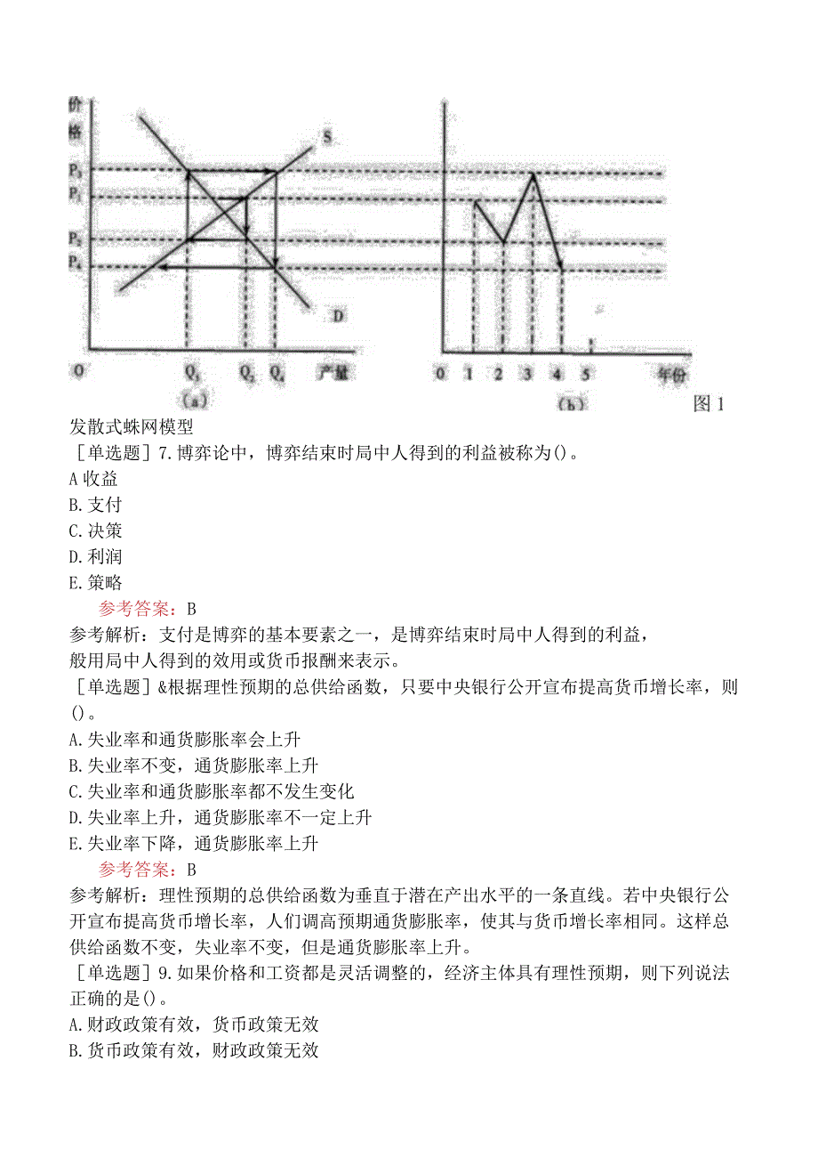 中国精算师考试《经济学基础》试题网友回忆版二.docx_第3页