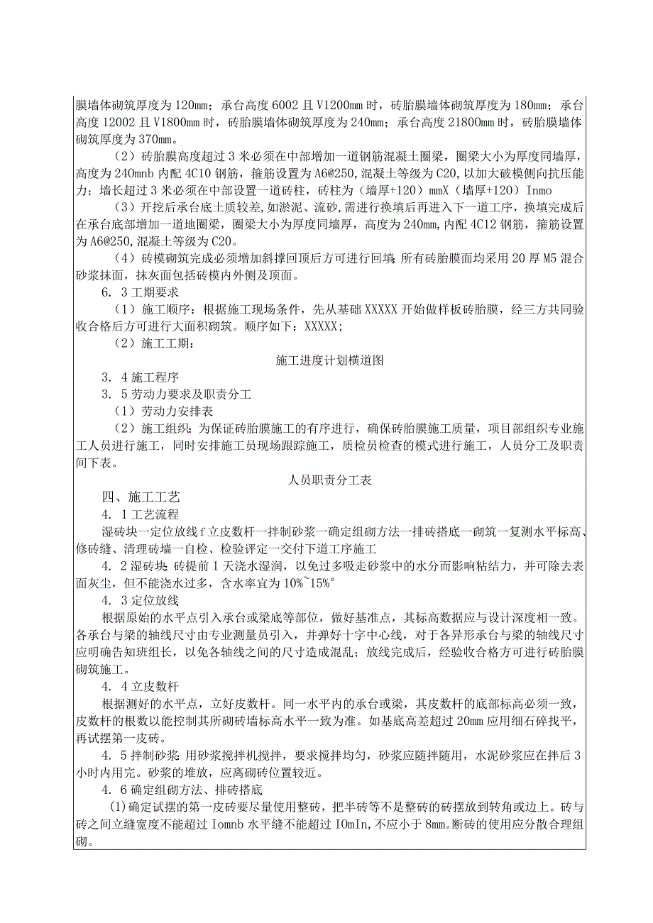 基础砖胎膜施工技术交底.docx_第2页