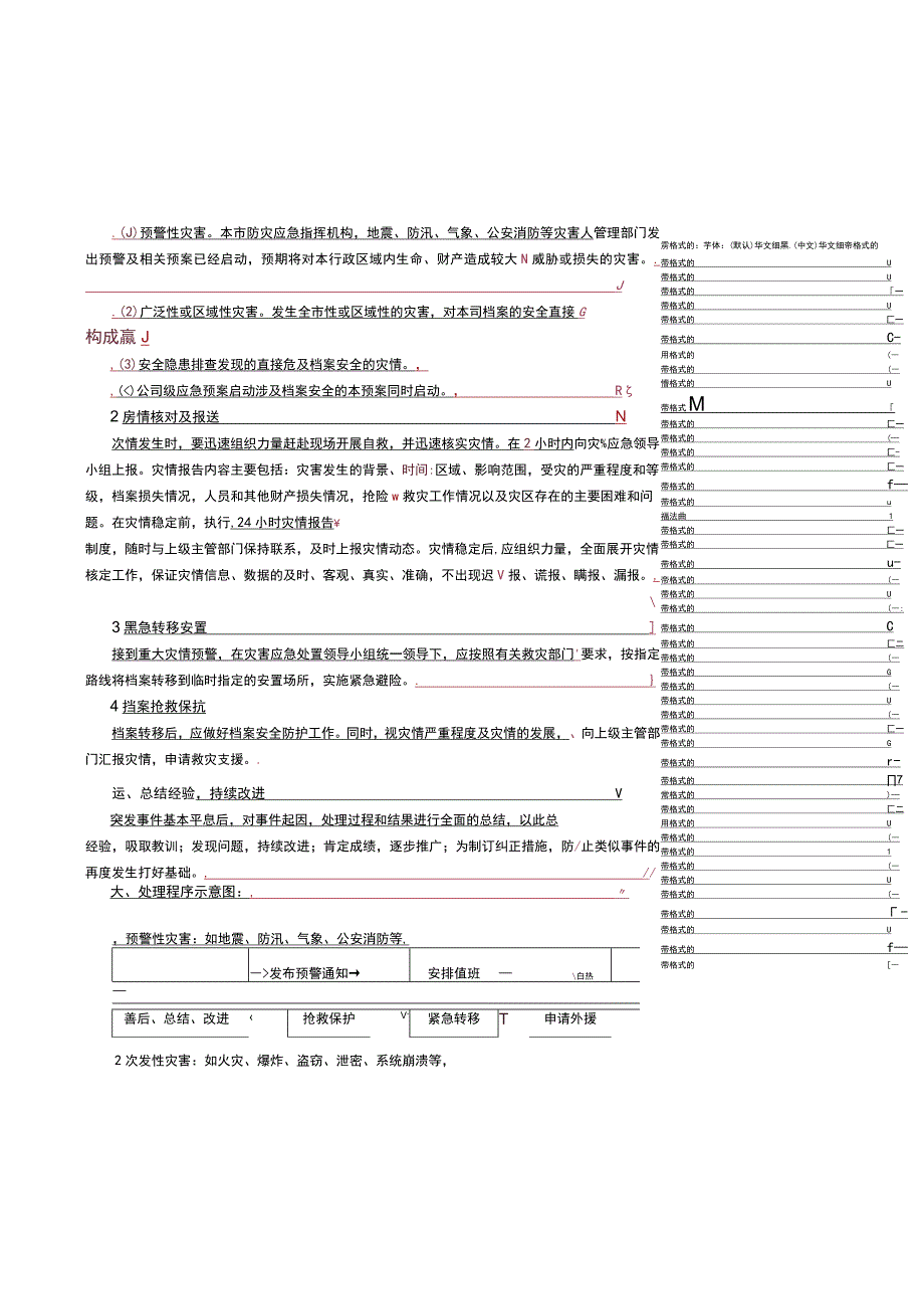 档案管理应急处置预案.docx_第3页