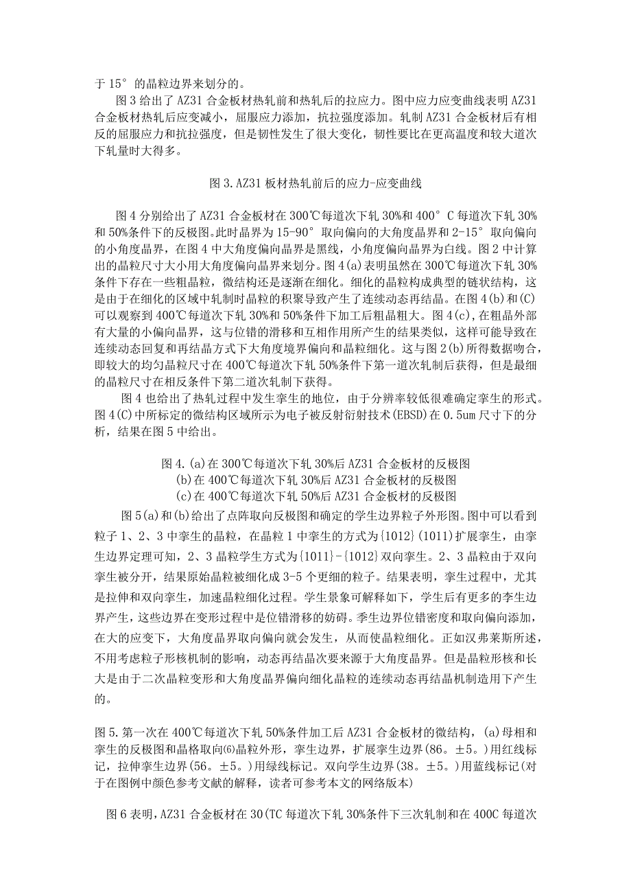 大学本科毕业论文机械工程设计与自动化专业热轧过程对Mg3%Al1%Zn合金薄板微结构和机械性能的影响有出处757中英文翻译.docx_第3页