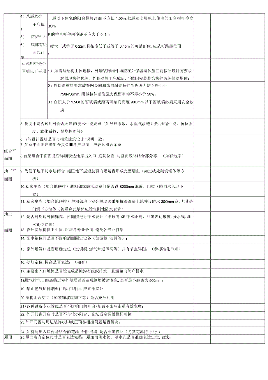 建筑施工图图纸审核要点总结.docx_第3页